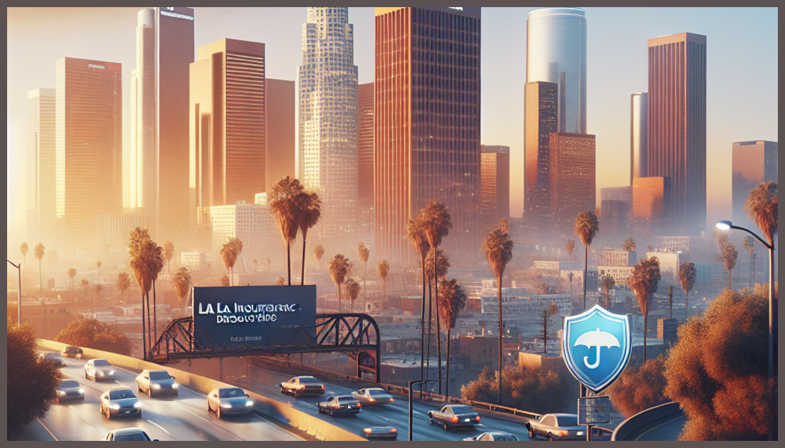 Symbolic representation of auto insurance savings in Los Angeles.