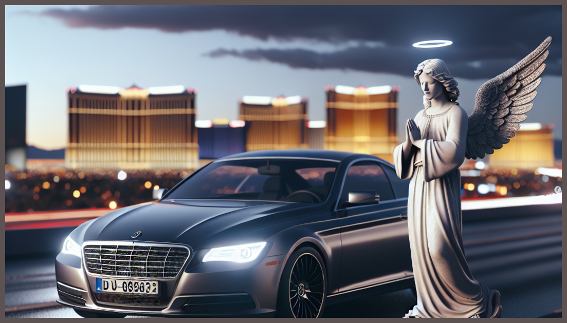 Symbolic representation of collision insurance in Las Vegas.